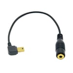 Audioadapterkabel Mini Usb till 3,5 mm mikrofonadapter för Gopro Hero 3/4 [DB]