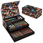 Harry Potter Malette Coloriage Enfant Coffret Dessin, Fournitures Peinture, Feutres, Crayons de Couleur et Mallette, Cadeau Enfant (Multi)