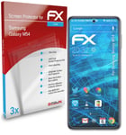 atFoliX 3x Screen Protection Film for Samsung Galaxy M54 Screen Protector clear