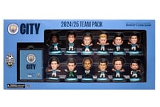 SoccerStarz - Man City Team Pack 12 Figure (2024/25 Version Classic Kit)