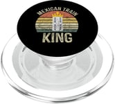 Mexican Train King Board Game Dominoes Lover Domino Player PopSockets PopGrip for MagSafe