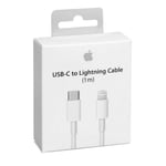 GENUINE ORIGINAL Apple iPhone 14 13 12 11 Charger Type C to Lightning Cable - 1M