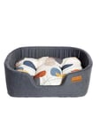 Danish Design Colour Block Steel Lux Slumber Bed L