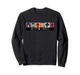 Marvel Spider-Man Spider-Woman Silver Age Heroes Super Hero Sweatshirt