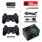 Videopelikonsoli 2.4G Double Wireless Controller Game Stick 4K 20000 pelit 64GB 32GB Retropelit TV-pojan lahjaksi