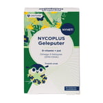 Nycoplus Omega-3 Geleputer med D-vitamin og jod, Tropisk, 30 stk.