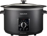 Morphy  Richards  6 . 5L  Easy  Time  Slow  Cooker ,  Automatic  Heat  Settings