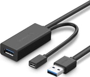 Ugreen 20827, 10 M, Usb A, Usb A/Micro-Usb B, Usb 3.2 Gen 1 (3.1 Gen 1), Svart