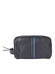 JACK & JONES Jacanthony Leather Toiletry Bag, Blazer Navy, Cosmetic Bag