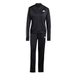 adidas Women's ESSENTIALS 3-STRIPES TRACKSUIT, Black, M