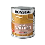 Ronseal 36849 Interior Varnish Quick Dry Gloss Antique Pine 750ml