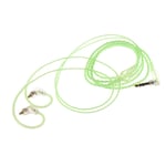 3.5mm Câble d'Extension 3pole Audio Rallonge D'Écouteur Pour Shure Casque DIY Vert MagiDeal