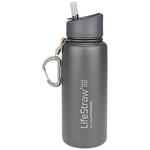 Lifestraw Go Steel 700 ml Grå | vattenfilter