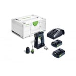 Festool 576885 CXS 18 C 3,0-Plus 18v Cordless Drill 2x3.0ah Batteries + Charger