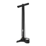 Lezyne Macro HV Floor Drive Track Pump - Flat Black / Workshop Pumps ABS Head