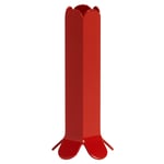 Arcs Candlestick h:13 cm, Red