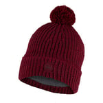 Buff Knitted & Polar Beanie VAED MAHOGANY Unisex One size