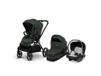 Lionelo 3In1 Strollers - Lo-Mika 3 In 1 Green Forest