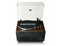 Lenco Ls-470Wa, Remdriven Skivtallrik, Svart, Gjuten Aluminium, Plast, Trä, Kolfiber, Tyg, Gjuten Aluminium, 33,45 Rpm, Rotations-