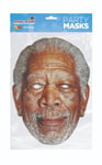 Morgan Freeman Single 2D Card Party Face Mask - Celebrity Film Star