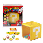 EPOCH Games - Question Block Game - Jeu de Plateau, Jeu de société et Jouet pour Enfants avec des Figurines dans l'univers de Super Mario - 7556