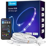 Govee Rubans LED 20M, Bandes WiFi RGB, Contrôle Intelligent par App, Fonctionne avec Alexa et Google Assistant, Synchronisation Musique, 64 Scènes, Lmières LED DIY pour Chambre, Cuisine, Fête, Salon