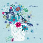 The Sewing Box Card Collection - Pretty Bird