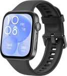 Watch Fit 3, Montre Connectée, Appels Bluetooth, Écran Amoled 1,82"", Gps, Gestion Polyvalente De La Forme Physique, Gestion Complète De La Santé, Jusqu'à 10 Jours D'utilisation Maximale, Noir