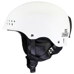 K2 Phase Pro White Casque de Ski/Snowboard pour Hommes, Blanc, L/XL (59-62 cm)