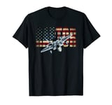 Air Force Veteran US American Flag T-Shirt