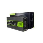 Green Cell Inverter for bil 12V til 230V, 3000W/6000W, Ren sinus