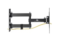 Maclean Mc-700N Väggfäste För Tv-Skärm Universal Max Vesa 200X20 23"-43" 30 Kg Svart Uppfällbar Tilt För Små Tv-Skärmar