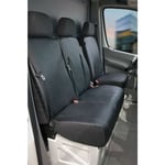 Housse de siège Transporter en simili cuir pour Mercedes-Benz Sprinter, vw lt, siège simple et double