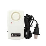 Power Larmavbrott Automatiskt larm Power Siren White