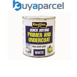 Rustins WHPU500 Quick Dry Primer & Undercoat White 500ml RUSQDWPUC500