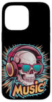 Coque pour iPhone 14 Pro Max Cool Headphones Music Lover