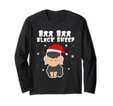 Baa Baa Black Sheep Christmas Nursery Rhyme for Kids, Boys Long Sleeve T-Shirt