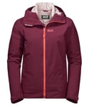 Jack Wolfskin Astana Veste Femme, Fall Red, FR : M (Taille Fabricant : 3)