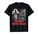 Horror Movie Freak - Creepy Ghost, Vampire & Haunted House T-Shirt