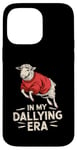 Coque pour iPhone 14 Pro Max In My Dilly Dallying Era Motif mouton lent style vintage