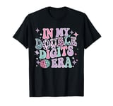 In My Double Digits Era Retro 10 Year Old 10th Birthday Girl T-Shirt