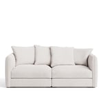 NO GA - Pavarotti 2-Seater - Ascot White - Soffor - NO GA Studio