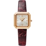 Montre Femme ALVIERO MARTINI 1a Classe CORFU' CS.4317S/02 Cuir Rouge Gold Rose