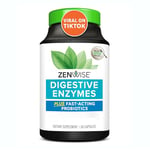 Zenwise, Digestive Enzymes (Enzymes Digestives), 60 Capsules, Végétarien, Sans Gluten, Sans Soja, Sans OGM