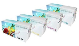 Prestige Cartridge TN-241/TN-245 Lot de 4 Cartouches d'encre Toner pour Brother DCP-9020CDW/MFC-9330CDW/MFC-9340CDW - Couleurs Assorties