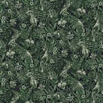 Jungle Wallpaper Greenery A.S. Création Non-Woven Wallpaper 10.05 m x 0.53 m Green Black Made in Germany 372101 37210-1