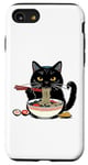 Coque pour iPhone SE (2020) / 7 / 8 Animé Manga Kawaii Style de vie urbain Streetwear Ramen Cat