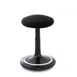 Ongo Classic Regular – tasapainotuoli, istuinkorkeus 42-64 cm Valkoinen Musta Black (musta)