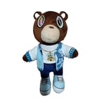 Kanye Teddy Bear Plyschdocka West Graduation Teddy Bear Collection Fans Leksaker Heminredning Gåvor B