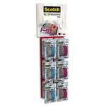 Scotch Rubans masking tape Expression - Mini-mobile de 24 lot 2 pailleté